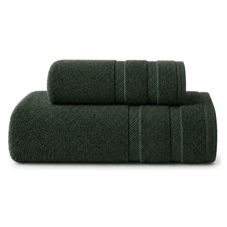 Set di Asciugamani Verde 100% Cotone Egiziano Pettinato e Mercerizzato set da 4 - Saleneba Luxury