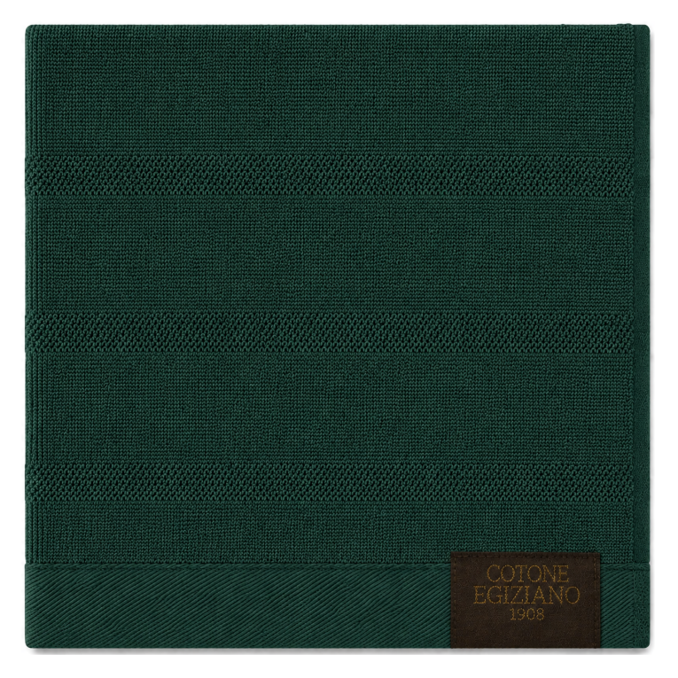 Set di Asciugamani Verde 100% Cotone Egiziano Pettinato e Mercerizzato set da 4 - Saleneba Luxury