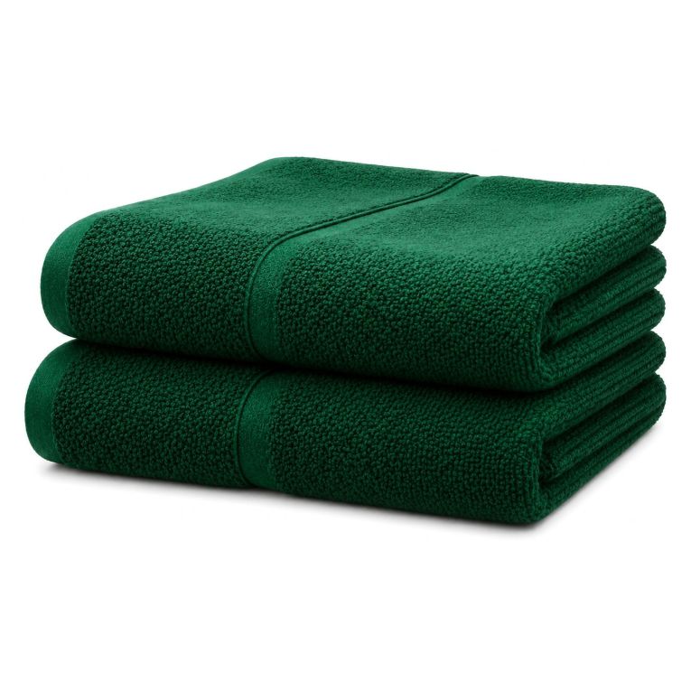 Set di Asciugamani Verde 100% Puro Cotone set da 2 - Sanonefa Luxury
