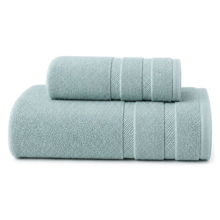 Set di Asciugamani Verde Menta 100% Cotone Egiziano Pettinato e Mercerizzato set da 6 - Saleneba Luxury