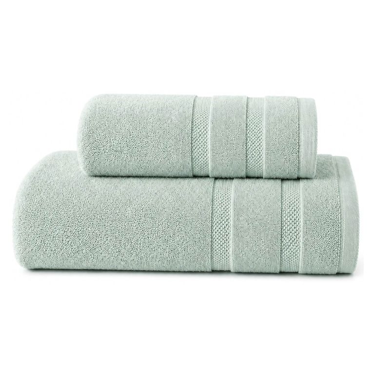 Set di Asciugamani Verde Salvia 100% Cotone Egiziano Pettinato e Mercerizzato set da 8 - Saleneba Luxury