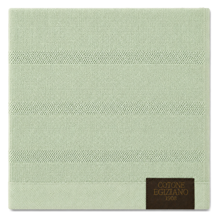 Set di Asciugamani Verde Salvia 100% Cotone Egiziano Pettinato e Mercerizzato set da 8 - Saleneba Luxury