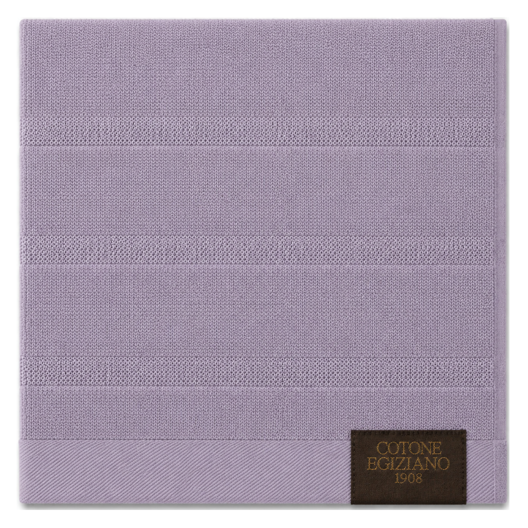 Set di Asciugamani Viola Lilla 100% Cotone Egiziano Pettinato e Mercerizzato set da 10 - Saleneba Luxury