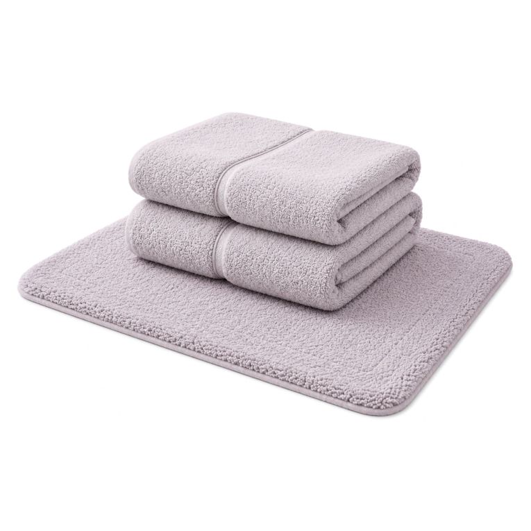 Set di Asciugamani Viola Lilla 100% Puro Cotone set da 2 - Sanenere Luxury