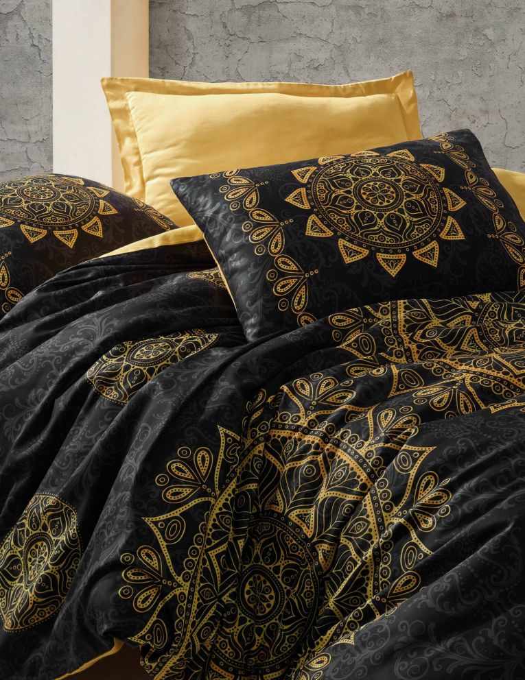Set di copripiumino matrimoniale e 2 federe Barberton, 200x200 cm, Misura copricuscini: 60x60 cm