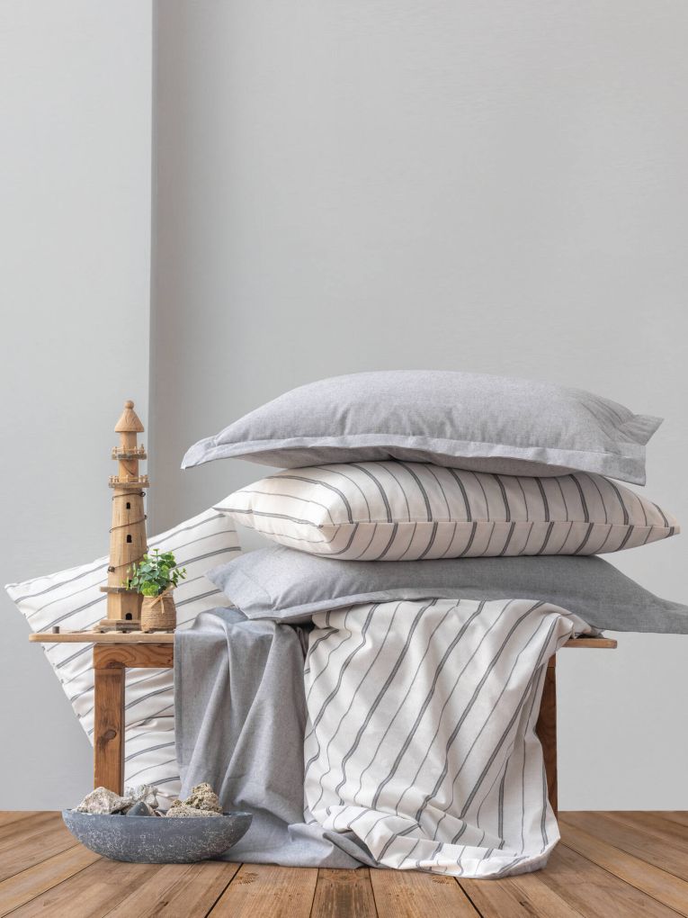 Set di copripiumino matrimoniale e 2 federe Kettering, 200x200 cm, Misura copricuscini: 80x80 cm