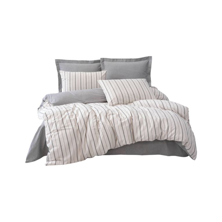 Set di copripiumino matrimoniale e 2 federe Kettering, 260x220 cm, Misura copricuscini: 60x60 cm
