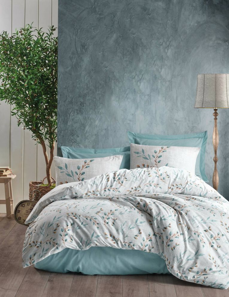 Set di copripiumino matrimoniale e 2 federe Kingsville, 240x220 cm, Misura copricuscini: 60x60 cm