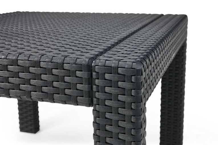 Set salotto balcone 2 poltrone antracite - Brooks