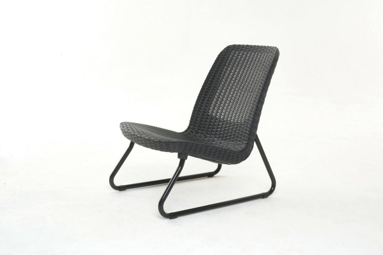 Set salotto esterno 2 posti e 1 tavolo antracite - Canmore