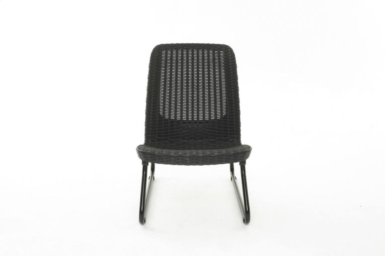 Set salotto esterno 2 posti e 1 tavolo antracite - Canmore