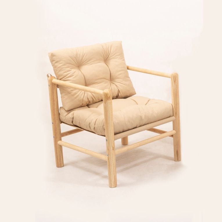 Set Tavolo e Sedie Bianco Crema 4 Posti Dimensione Seduta 110x51h86 cm, Dimensione Tavolo 135x75h74 cm - Frigento