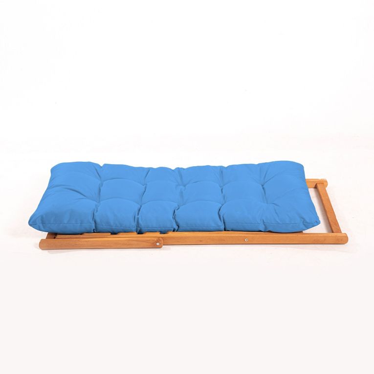 Set Tavolo e Sedie blu 2 Posti Dimensione Tavolo 40x40h40 cm, Dimensione Seduta 59x44h90 cm - Leni