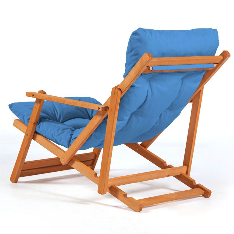 Set Tavolo e Sedie blu 2 Posti Dimensione Tavolo 40x40h40 cm, Dimensione Seduta 66x48h111 cm - Biagio