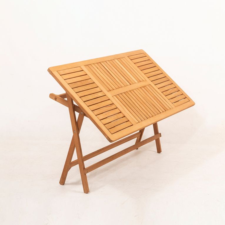 Set tavolo e sedie da esterno Astraforma, Salottino outdoor, Set da balcone o giardino, Composizione soggiorno per esterni, Crema
