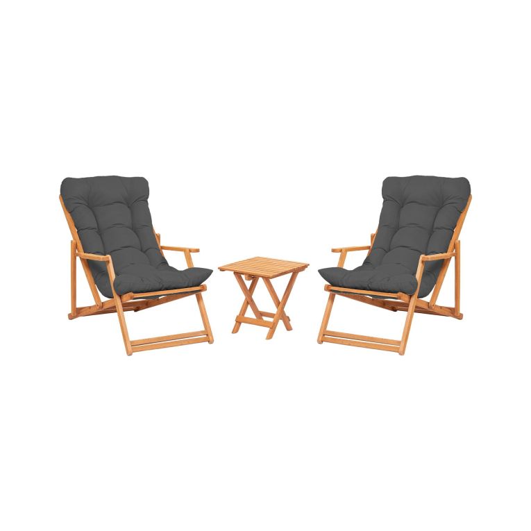 Set Tavolo e Sedie Giallo 2 Posti Dimensione Tavolo 40x40h40 cm, Dimensione Seduta 66x48h113 cm - Biagio