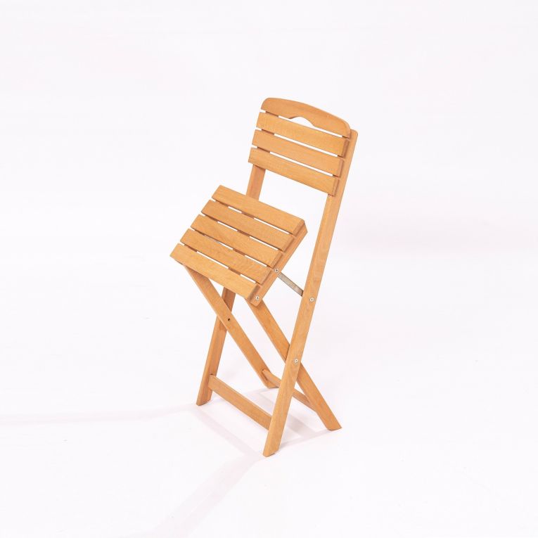 Set Tavolo e Sedie Marrone 2 Posti Dimensione Tavolo 50x50h72 cm, Dimensione Seduta 40x30h81 cm - Isso
