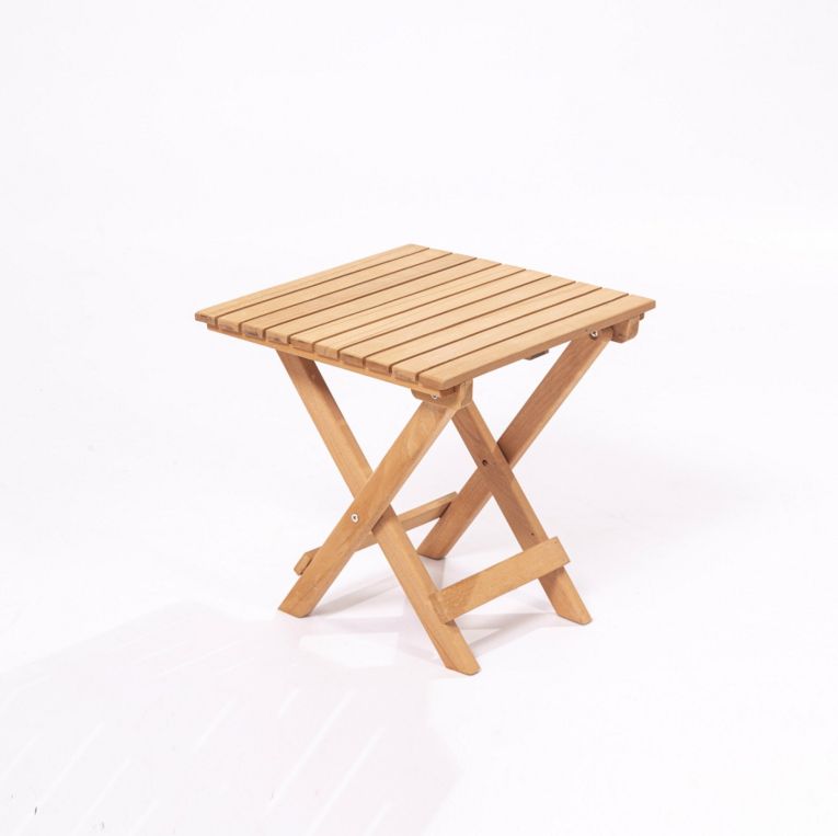 Set Tavolo e Sedie Marrone Bianco Crema 2 Posti Dimensione Seduta 59x44h90 cm, Dimensione Tavolo 40x40h40 cm - Leni
