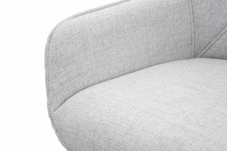 Sgabello alto moderno con seduta imbottita 55x55x109h cm - Moore