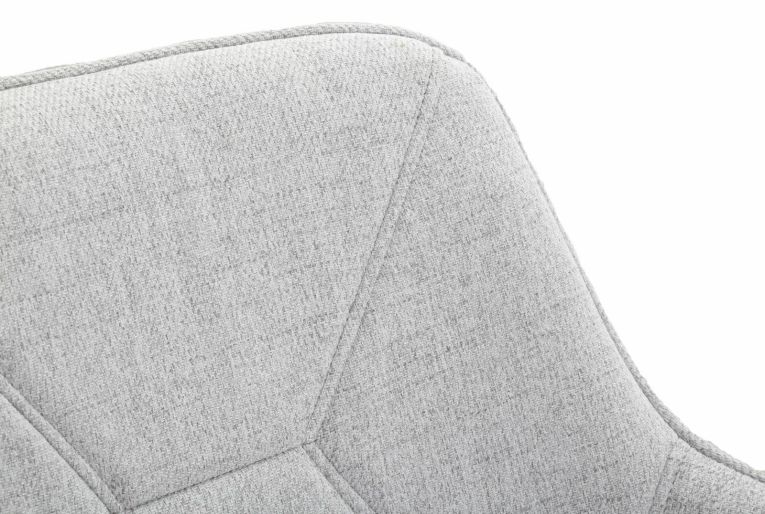 Sgabello alto moderno con seduta imbottita 55x55x109h cm - Moore