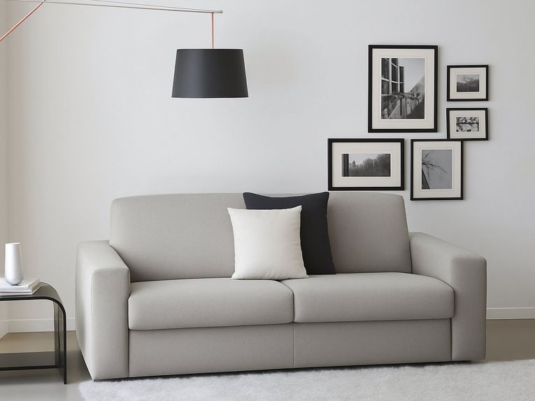Sofa ad angolo grigio 200x95x90h cm - Larimar