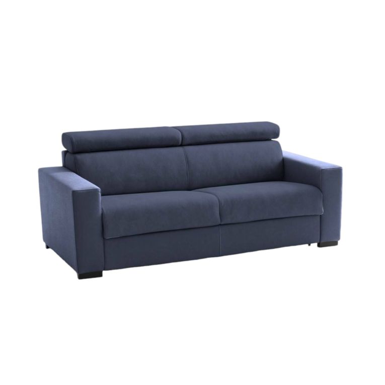 Sofa design blu 220x95x85h cm - Matrice