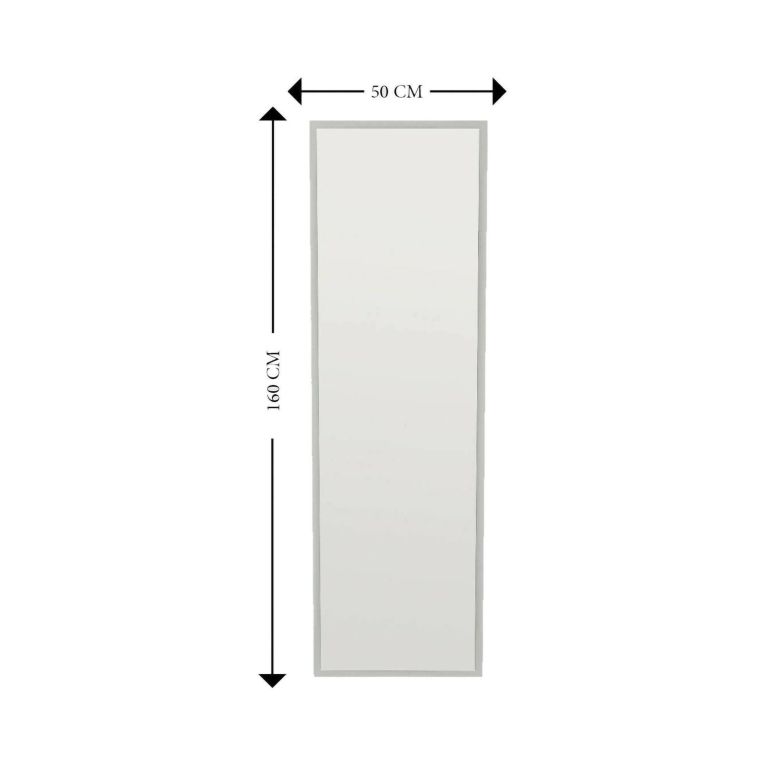 Specchio alto bianco 50x160h cm - Dragone