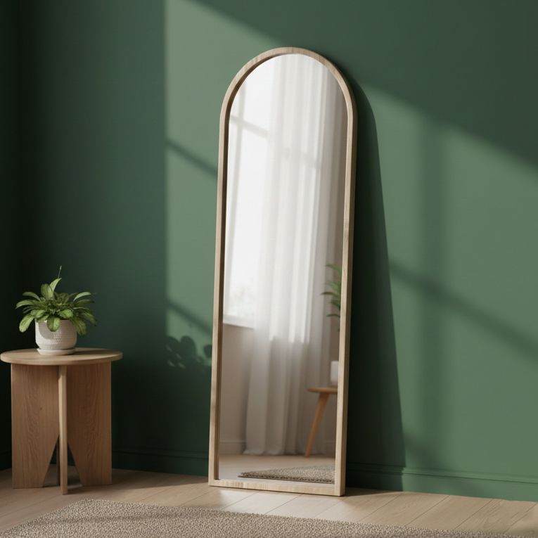 Specchio alto noce 50x160h cm - Artus