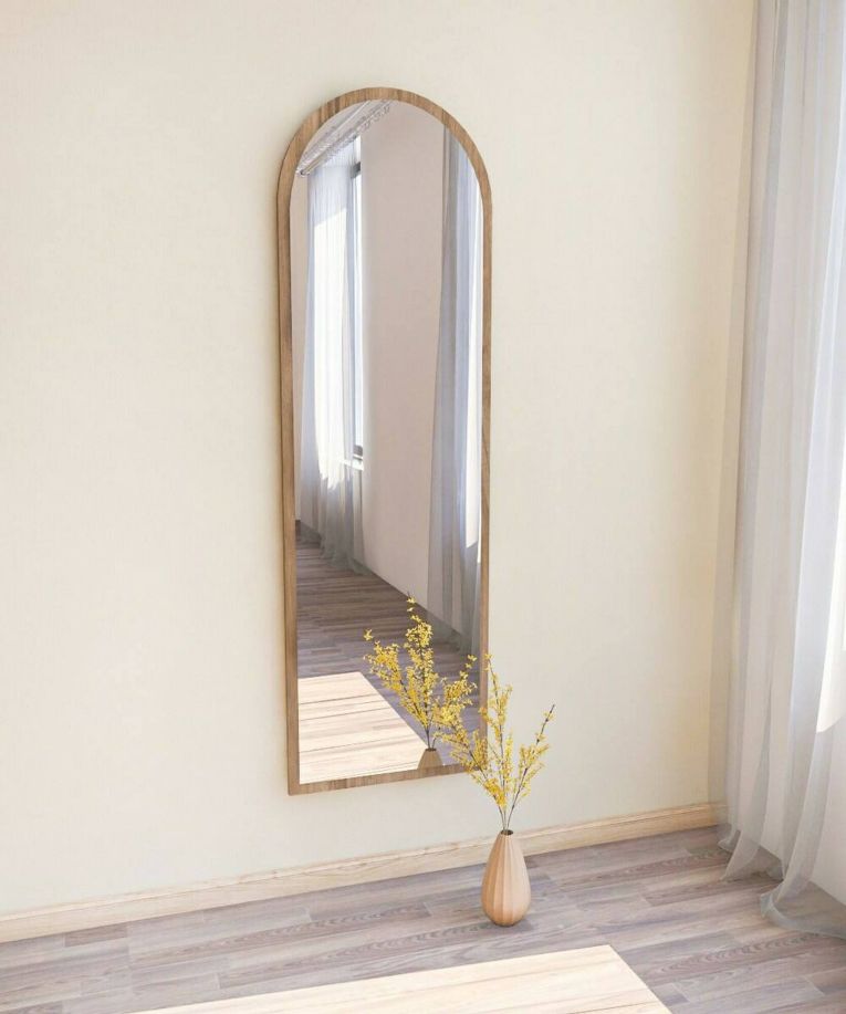 Specchio alto noce 50x160h cm - Artus
