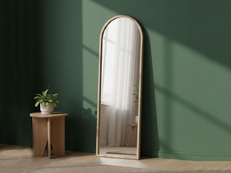 Specchio alto noce 50x160h cm - Artus