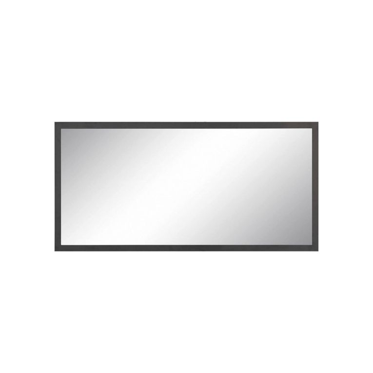 Specchio antracite lucido 120x60h cm - Adelchi