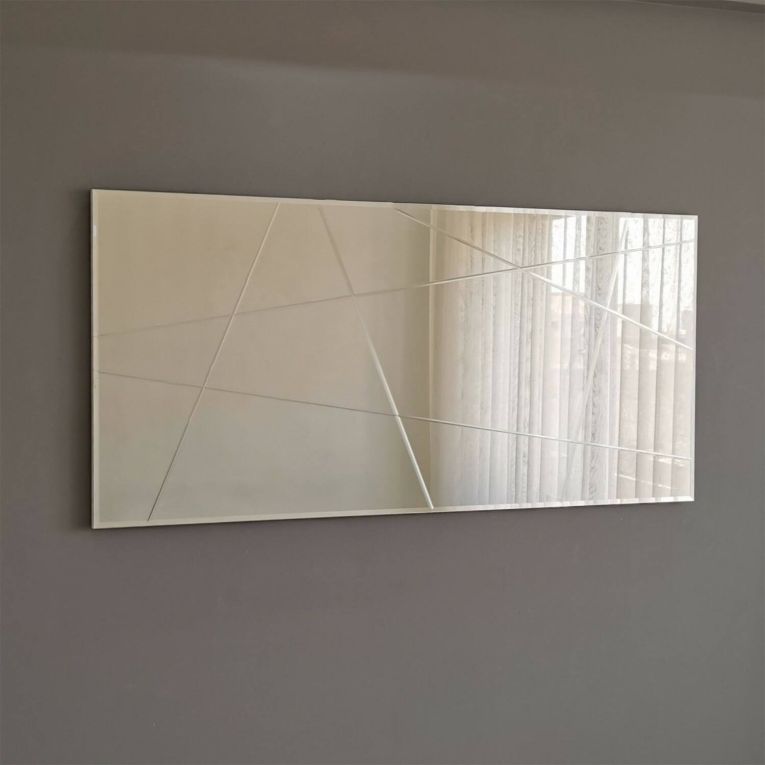 Specchio argento 130x62h cm - Caposele