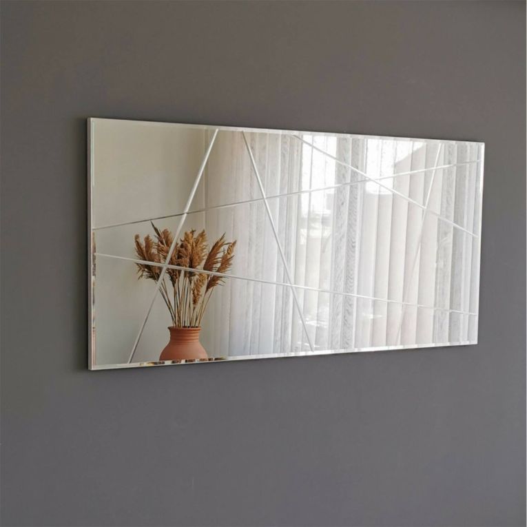 Specchio argento 130x62h cm - Caposele
