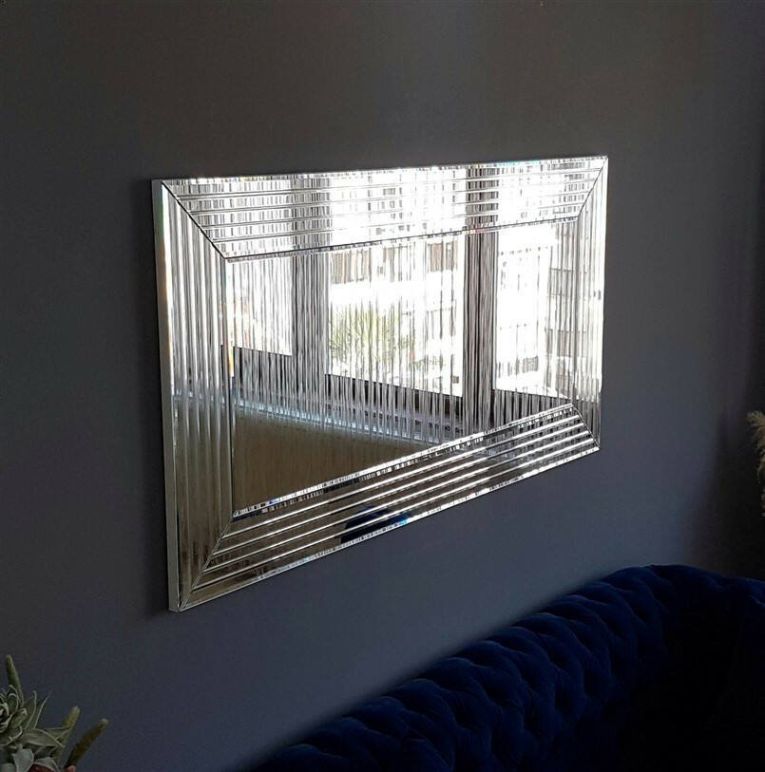 Specchio argento 130x65h cm - Cavezzo