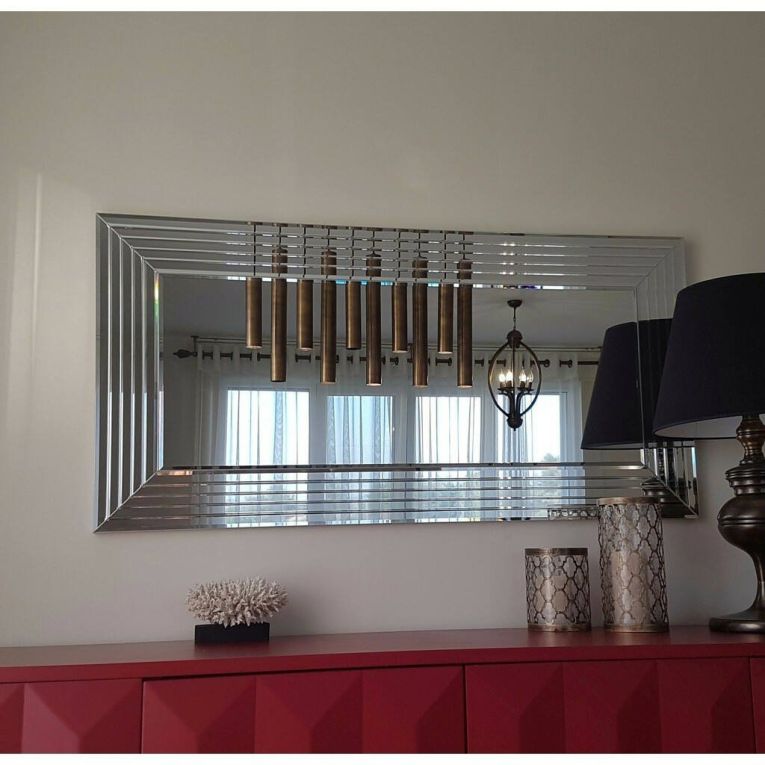 Specchio argento 130x65h cm - Cavezzo