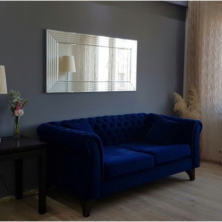 Specchio argento 130x65h cm - Cavezzo