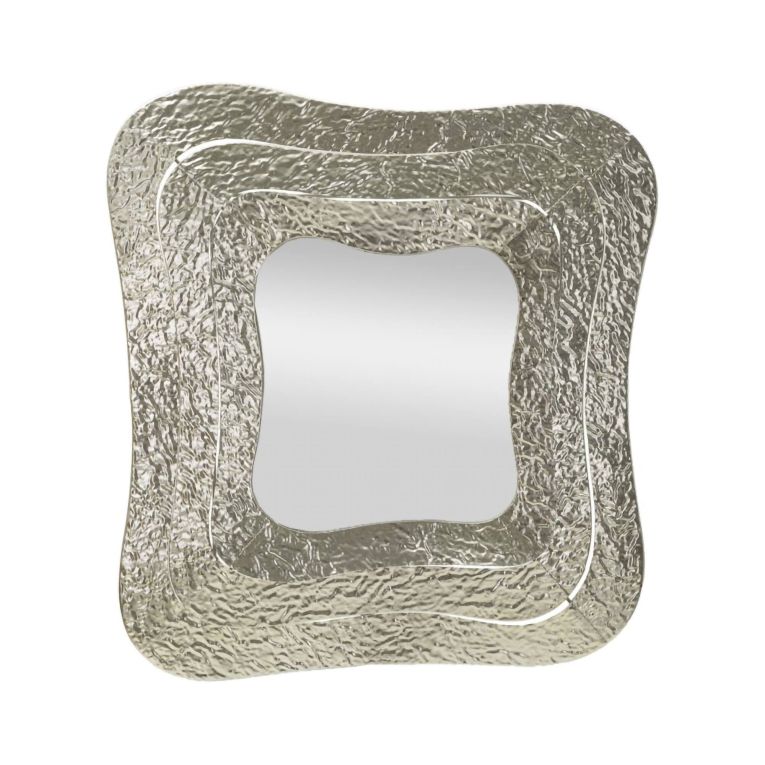 Specchio argento 74x79h cm - Casella