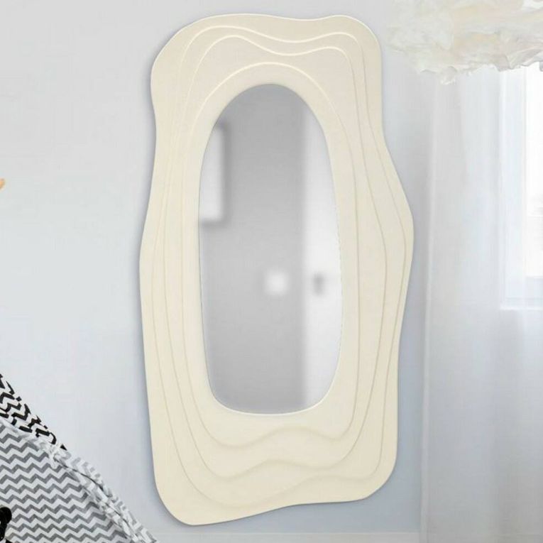 Specchio bianco 90x165h cm - Pregola