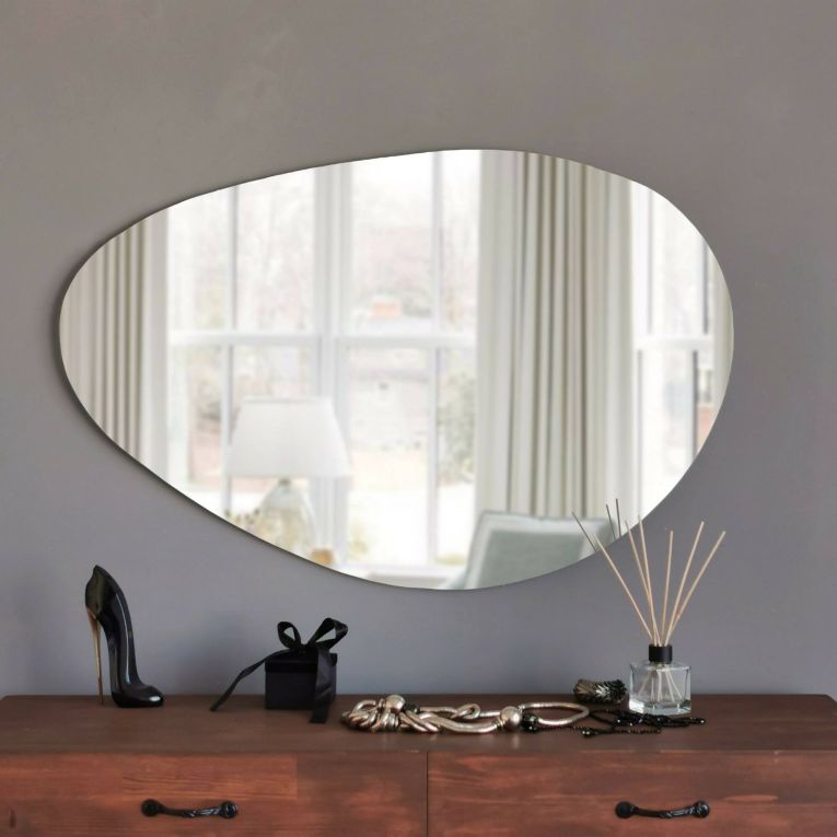 Specchio bianco 90x60h cm - Nogaredo