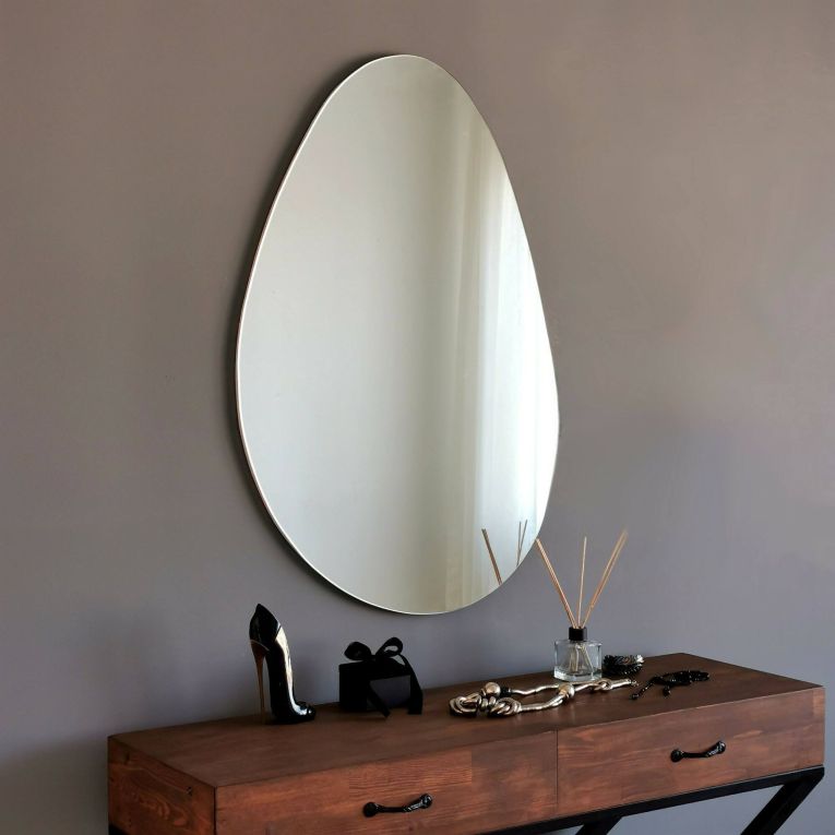 Specchio bianco 90x60h cm - Nogaredo