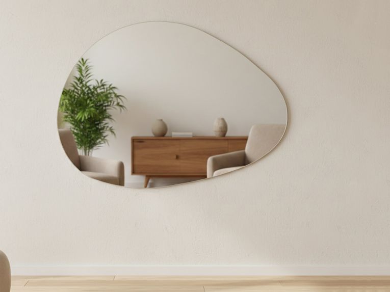 Specchio bianco 90x60h cm - Nogaredo