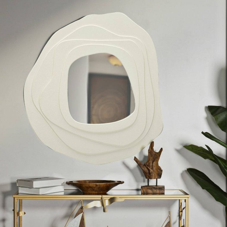 Specchio bianco 90x97h cm - Brennero