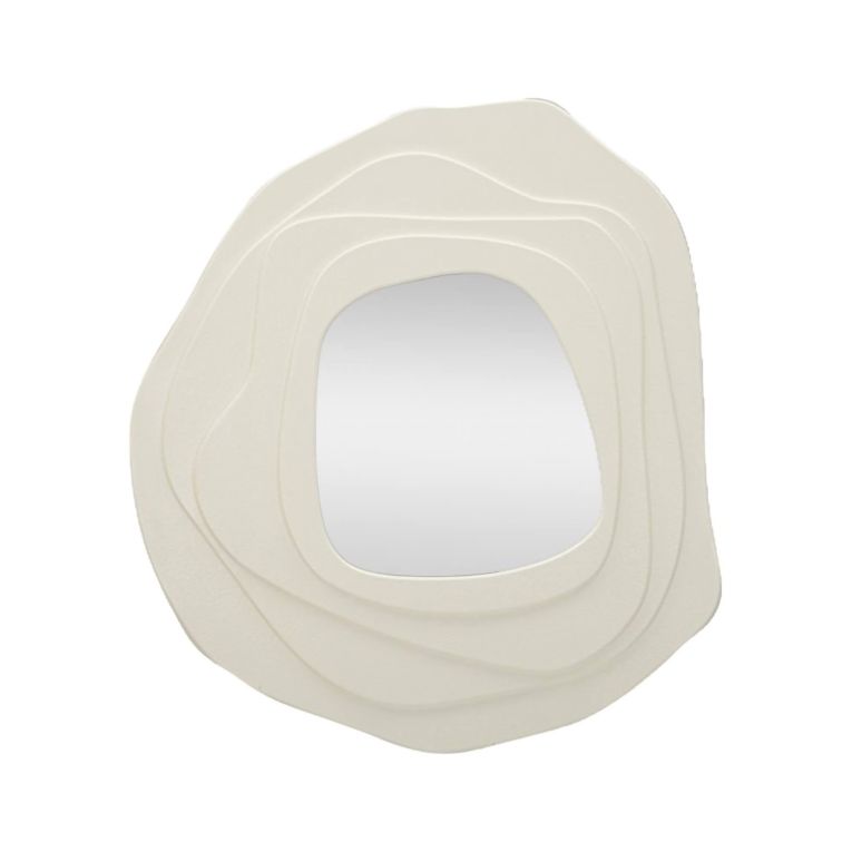Specchio bianco 90x97h cm - Brennero