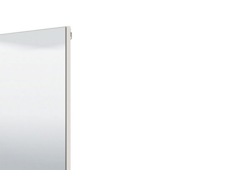 Specchio Bianco kit Fissaggio a Muro Incluso Forma Rettangolare 51x76.5h cm - Pinerolo
