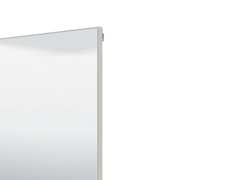 Specchio Bianco kit Fissaggio a Muro Incluso Forma Rettangolare 76.5x76.5h cm - Rizzardi