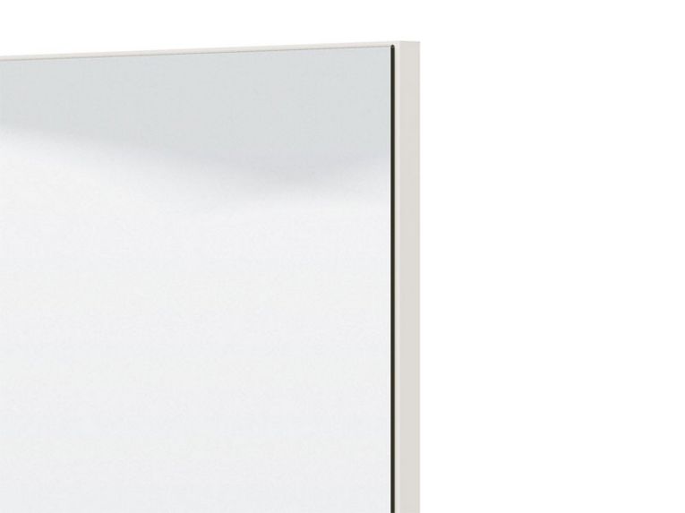 Specchio Bianco kit Fissaggio a Muro Incluso Forma Rettangolare 79x95h cm - Civitella