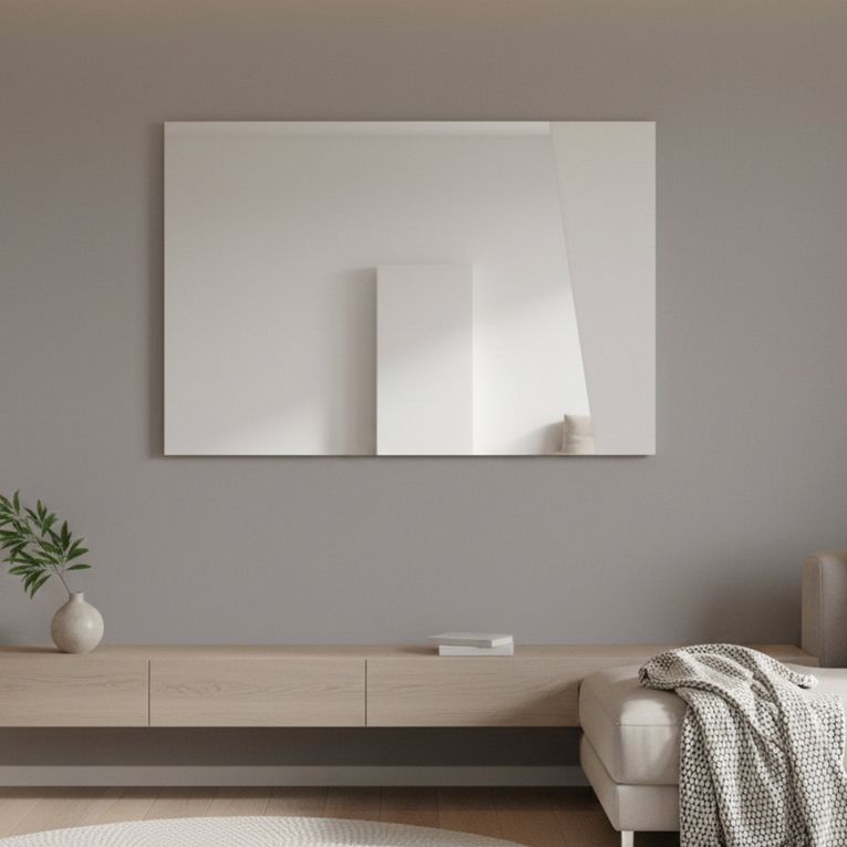 Specchio bianco lucido 80x60h cm - Deanna