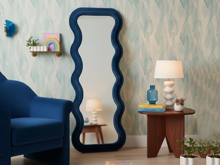Specchio blu 60x160h cm - Allen