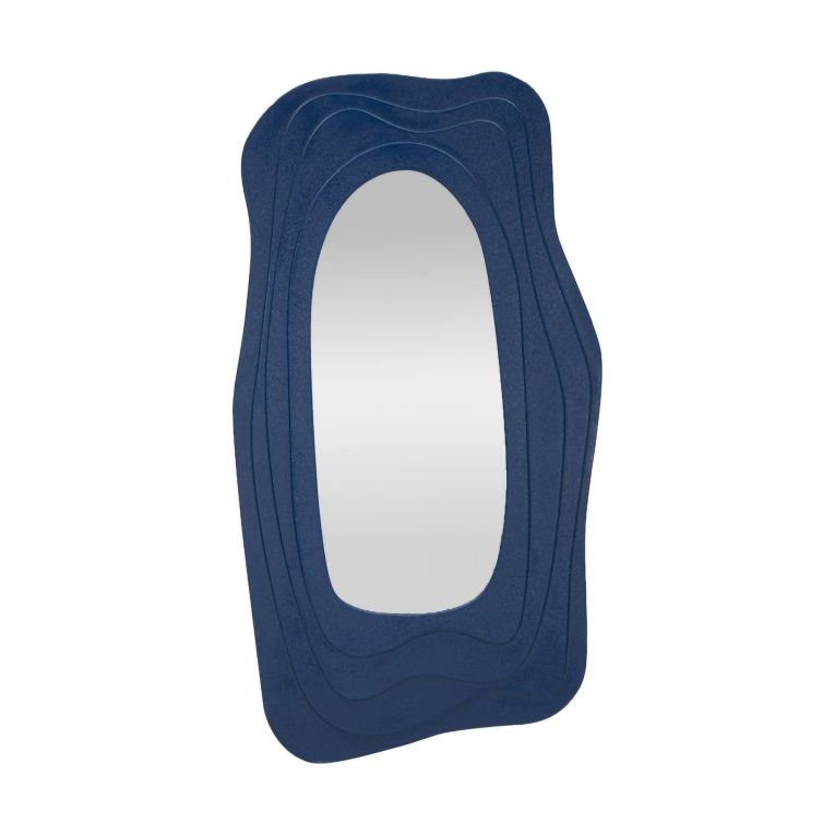 Specchio blu 90x165h cm - Pregola