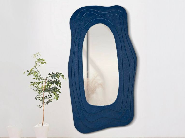 Specchio blu 90x165h cm - Pregola